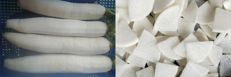 白萝卜分半切片一体机 白萝卜分半切片一体机